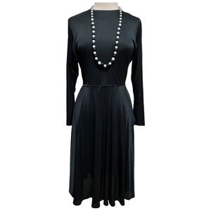 Vintage slinky black dress